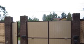 Купить распашные ворота автоматические Октябрьский, цена от 3838 руб.