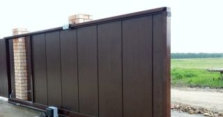 Купить откатные ворота автоматические Октябрьский, цена от 2840 руб.
